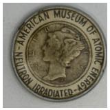 (RB) American Museum Of Atomic Energy Mercury Dime