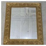 (MH) Ornate Gold Gilded Gesso Wall Mirror