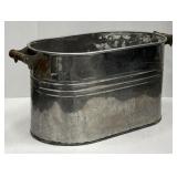 (PS) Galvanized Boiler Wash Tub