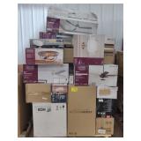 (SB) Pallet of Lighting & Ceiling Fans incl. Home