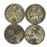 (RB) Silver 1943 and 1945 War Nickels