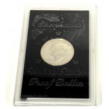 (GF) Eisenhower 1971 Dollar Proof Coin in Case