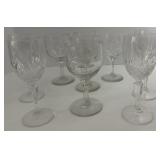 (ML) Mixed Lot of Wine Glasses.