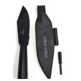 (JH) Bush Man Cold Steel Bowie Fixed Blade Knife