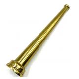 (PS) Elkhart Brass MFG. Co. Brass Fire Hose Nozzle