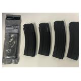 (BB) 5 Gun Magazines. Lot Includes 1 Magpul