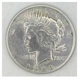 (RB) Silver 1922 Peace Dollar Coin