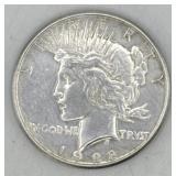 (RB) Silver 1922 S Peace Dollar Coin