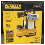 (TB) DeWalt DXWP62383 1/3 HP Cast Iron /