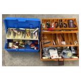 (DT) Tackle Boxes with Fishing Lures, Floats,