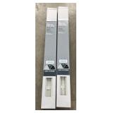(KD) White Cordless Light Filtering Vinyl Blinds