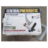 (BL) Central Pneumatic 2-In-1 Floor Nailer (Model