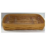 (MH) 2001 Longaberger Basket (15"ï¿½10"ï¿½2")