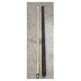 (BL) Pool Cue 58" (20 Oz) w/ 13 MM Tip