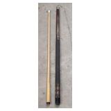 (BL) Players 58"L Pool Cue (20.2 Oz) w/ 13.25 MM