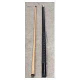 (BL) Excalibur 58"L Break Pool Cue (17 Oz) w/