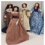 (DC) Victorian Style Free Standing Hand Painted