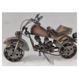 (JJ) Metal Motorcycle Model, 9"
