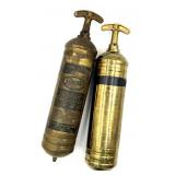 (PS) Brass Pyrene Hand Pump Fire Extinguisher (2)