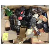 (JJ) Glass & Plastic Empty Cologne Bottles,