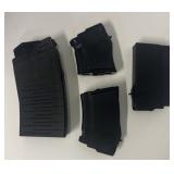 (BB) 4 Various Gun Magazines, Type Unknown.