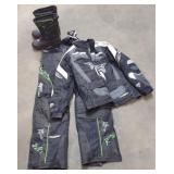 (JJ) Arctic Wear Snow Pants, Boots (Size 9), &