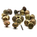 (PS) Asst. Brass, Copper, Metal Door Knobs