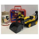 (AD) Tonka No. 1232 Plastic Toy Trencher /