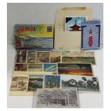 (JL) Vtg Post Cards Inc, Japan, California,