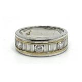 (LG) Sterling Silver and CZ Band Ring Prime