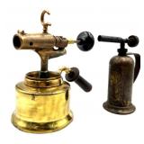 (PS) Brass Gas Blow Torches (2)