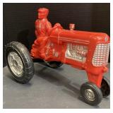 (AD) Empire Plastic Blow Mold Toy Tractor with