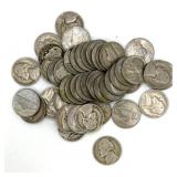 (RB) (45) Jefferson Nickel Coins