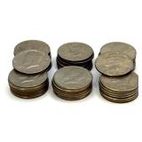 (RB) (40) 1971-1994 Kennedy Half Dollar Coins