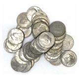 (RB) (40) 1971-1996 Kennedy Half Dollar Coins