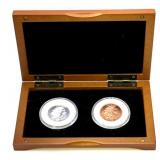 (GF) Patrick Mint 1793 Wreath Cent .500 Silver/Cop