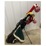 (JY) Golf Club Set Inc. Pro Tech, Cobra Titanium,