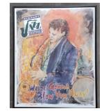 (JY) 1998 Elkhart Jazz Festival Framed Print, 18"
