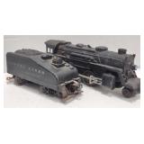 (LG) Lionel 233 Steam Engine Locomotive (9") &