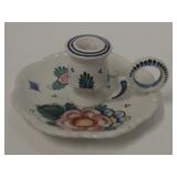 (ML) Delft Poly Candlestick Holder, Handpainted