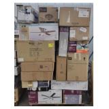 (SB) Pallet of Lighting & Ceiling Fans incl. Home