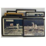 (DT) Apollo 11 Photos In Picture Frames (10"ï¿½12")