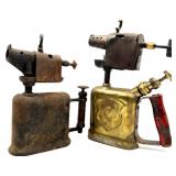 (PS) Clayton & Lambert Flat Side Gas Blow Torch