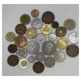 (GF) Assorted Foreign Coin Lot