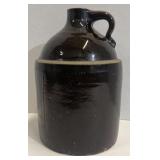 (TR) Stoneware Crock 1 Gallon Jug, 7x11in