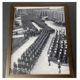 (BL) Texas A&M Rotc Cadet Corps Standing in