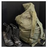 (KD) US Army Duffel Bag O.D.7 Type IIArmy