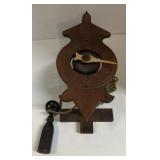 (DC) Anno 1492 Columbus Wood Gear Wall Clock