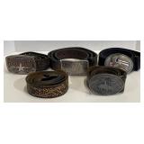 (BL) Leather Belts Inc. Holster Belt and Native