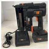 (ZZ) Wen 20V Max 18- Gauge Cordless Brad Nailer